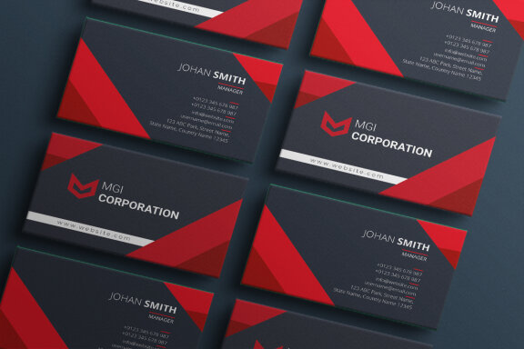 Corporate Business Card Template-24