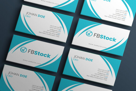 FREE Corporate Business Card Template-25