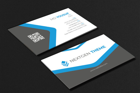 FREE Corporate Business Card Template-01