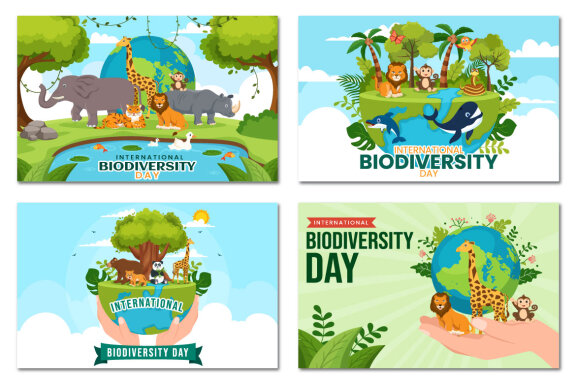15 World Biodiversity Day FREE Illustrations