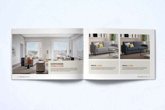 Interior Catalogue Template