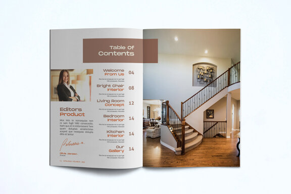 Interior Catalogue Template
