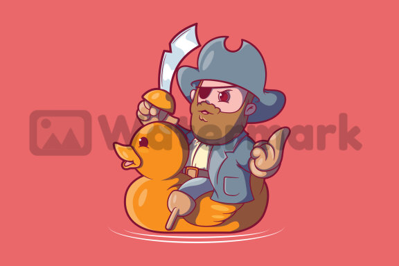 Rubber Pirate!