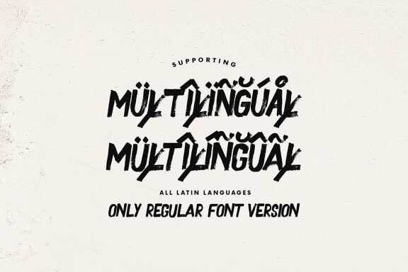 Hack Brush & SVG Font