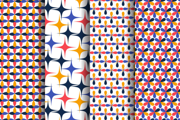 Modern Seamless Pattern and Digital Paper-01