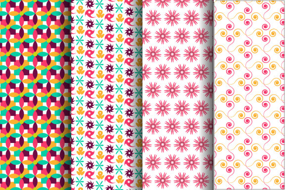 FREE Textile Pattern and Digital Paper-04