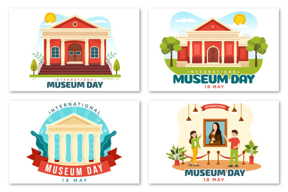 15 International Museum Day Illustration