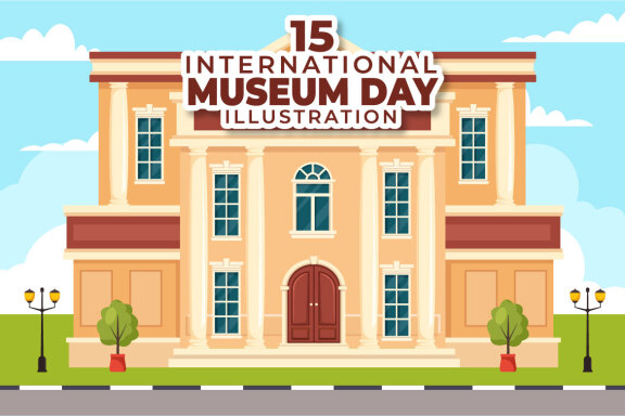 15 International Museum Day Illustration