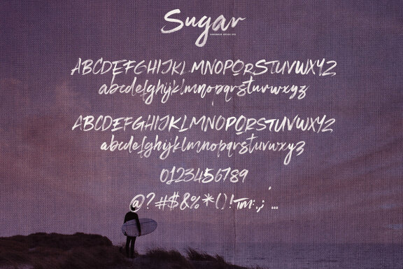 Sugar Brush & SVG Font