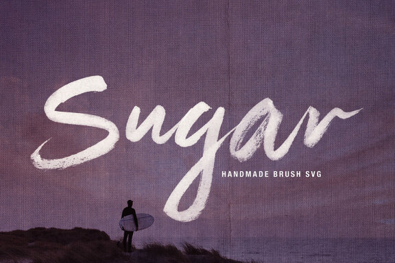 Sugar Brush & SVG Font