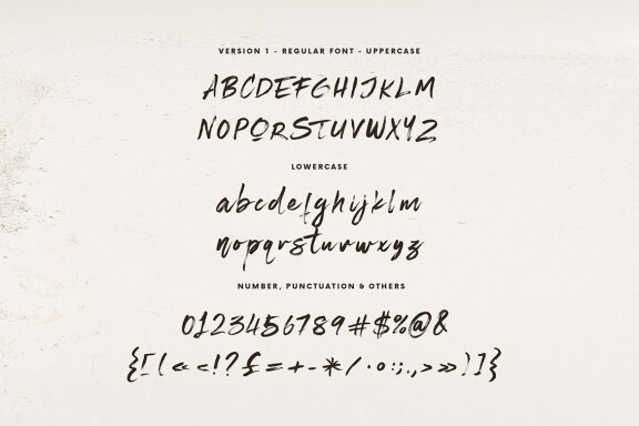 Sugar Brush & SVG Font
