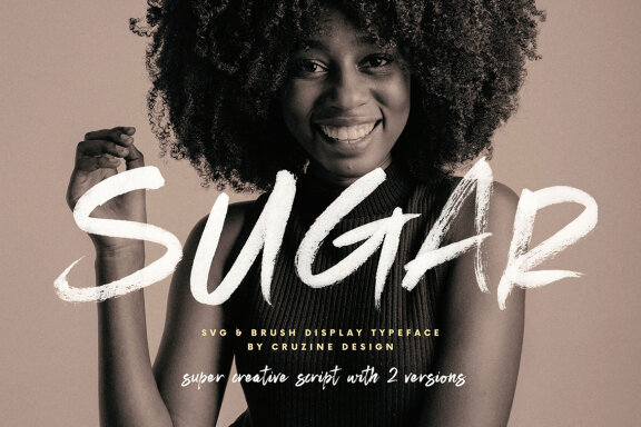 Sugar Brush & SVG Font