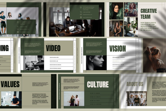 MANIEFESTO Creative Agency PPT