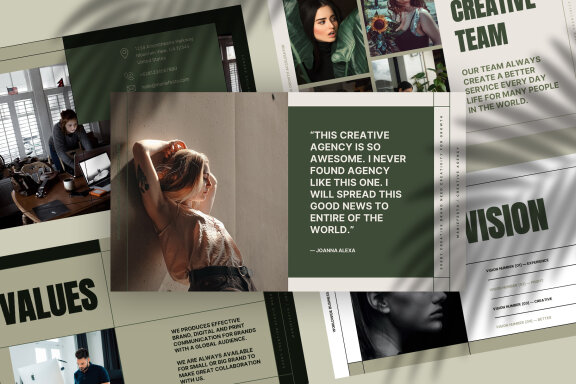 MANIEFESTO Creative Agency PPT
