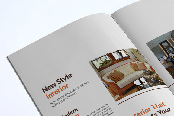 Interior Catalogue Template
