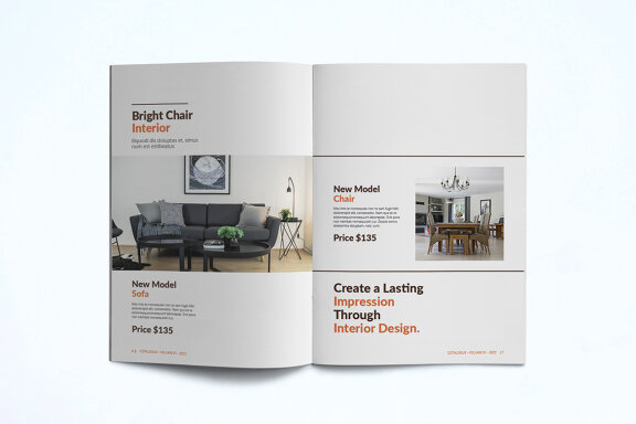 Interior Catalogue Template