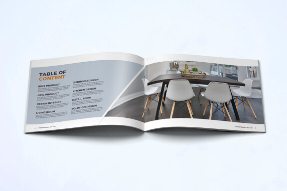 Interior Catalogue Template