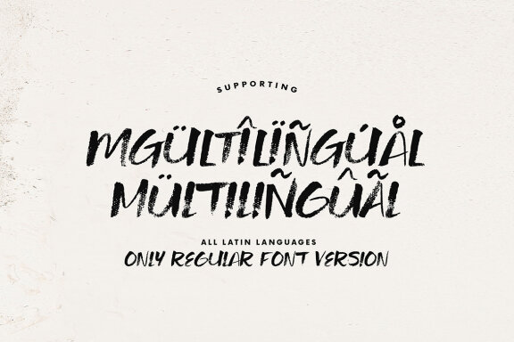 Angel Brush & SVG Font