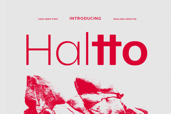 Haltto Sans Serif Font