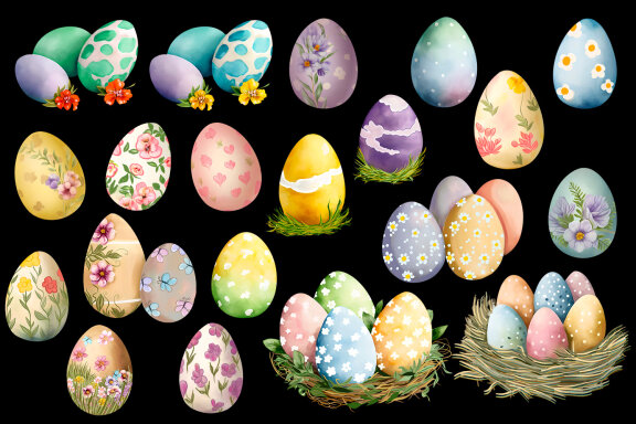 Fun Easter eggs for Sublimation Spring Rebirth Solstice