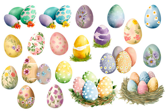 Fun Easter eggs for Sublimation Spring Rebirth Solstice