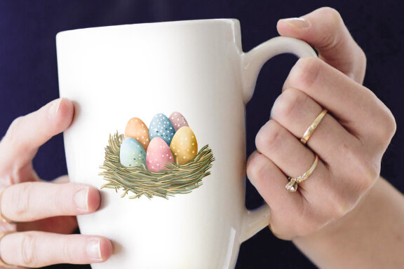 Fun Easter eggs for Sublimation Spring Rebirth Solstice