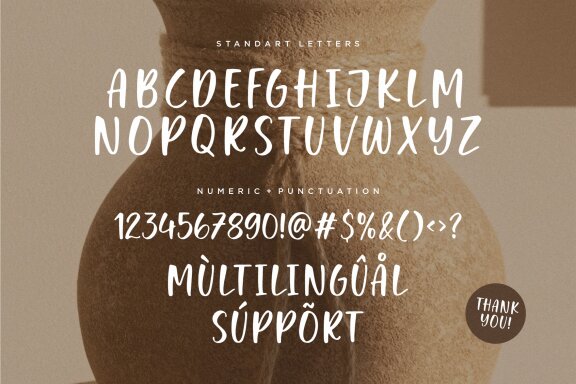 Peanut Crumble a Handwritten Font