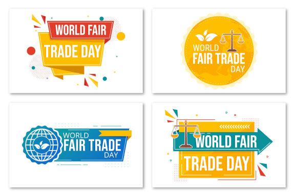 12 World Fair Trade Day Illustration