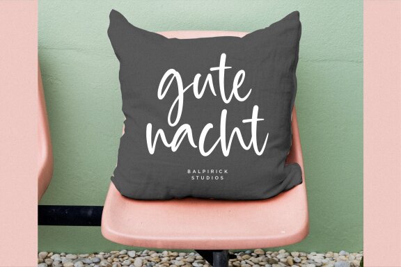 Goblin Hunters a Modern Calligraphy Font