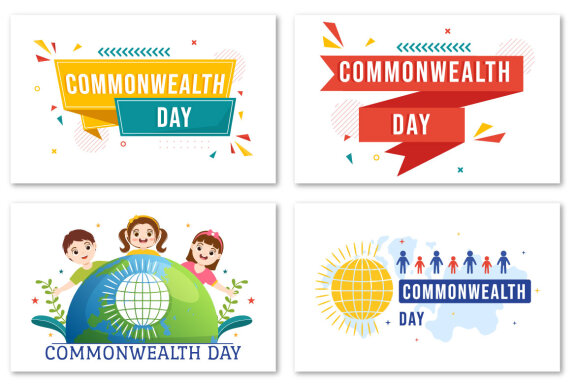 12 Commonwealth of Nations Day Illustration