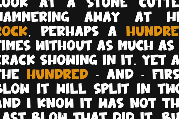 Bigger Cracks Sans Serif Decotive Font