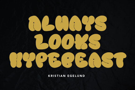 Giant Caps Graffiti Display Font