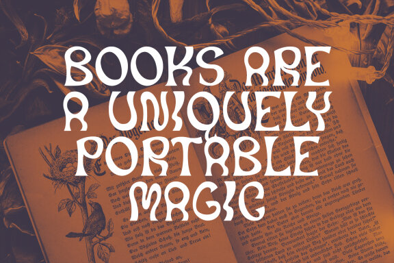 Magic Time Blackletter Display Font