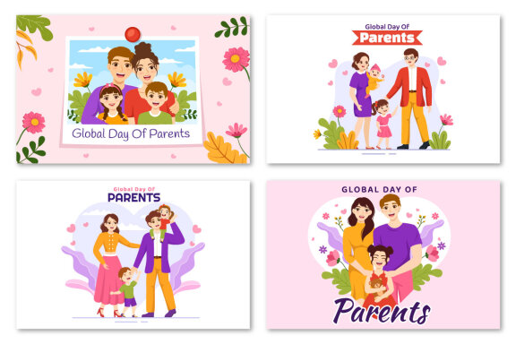 16 Global Day of Parents Illustration