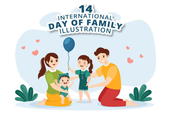 14 International Day of Family Illustration