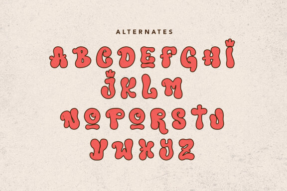 Riyollo Groovy Decorative FREE Font