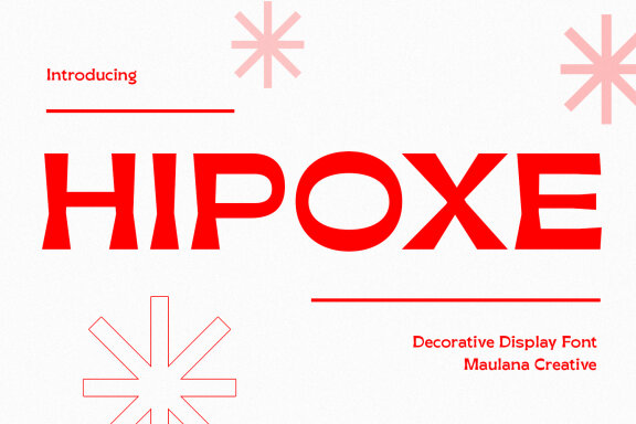 Hipoxe Decorative Sans Serif Display Font