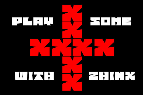 Zhinx Decorative FREE Font