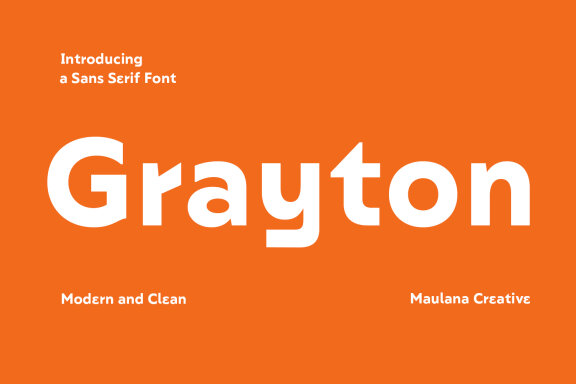 Grayton Sans Serif Font