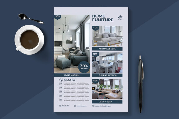 Interior Flyer Template