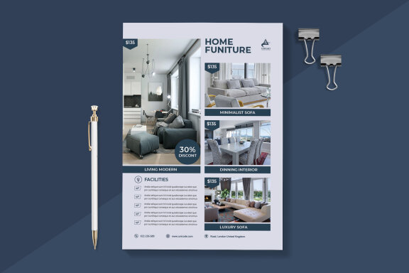 Interior Flyer Template