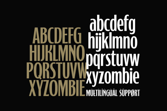 Banerton- Condensed Sans Serif