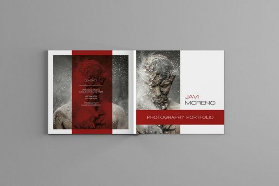 Pluto - Square Photography Portfolio Template