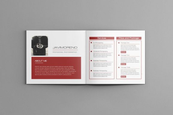 Pluto - Square Photography Portfolio Template