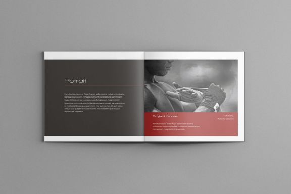 Pluto - Square Photography Portfolio Template