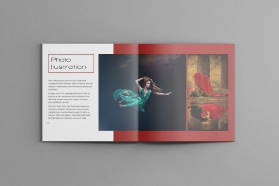 Pluto - Square Photography Portfolio Template