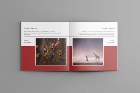 Pluto - Square Photography Portfolio Template