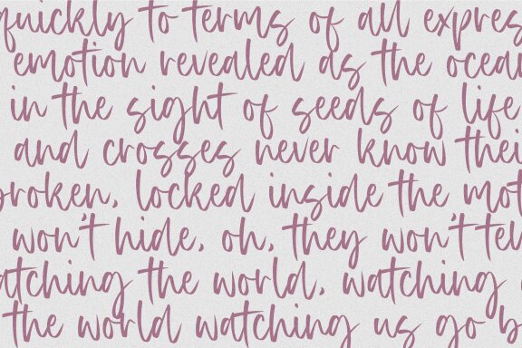 Authentica a Modern Calligraphy Font