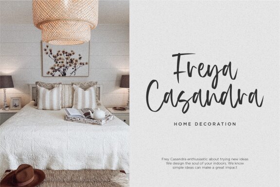 Authentica a Modern Calligraphy Font