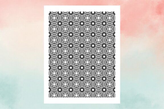 KDP Geometric pattern coloring pages Volume –11